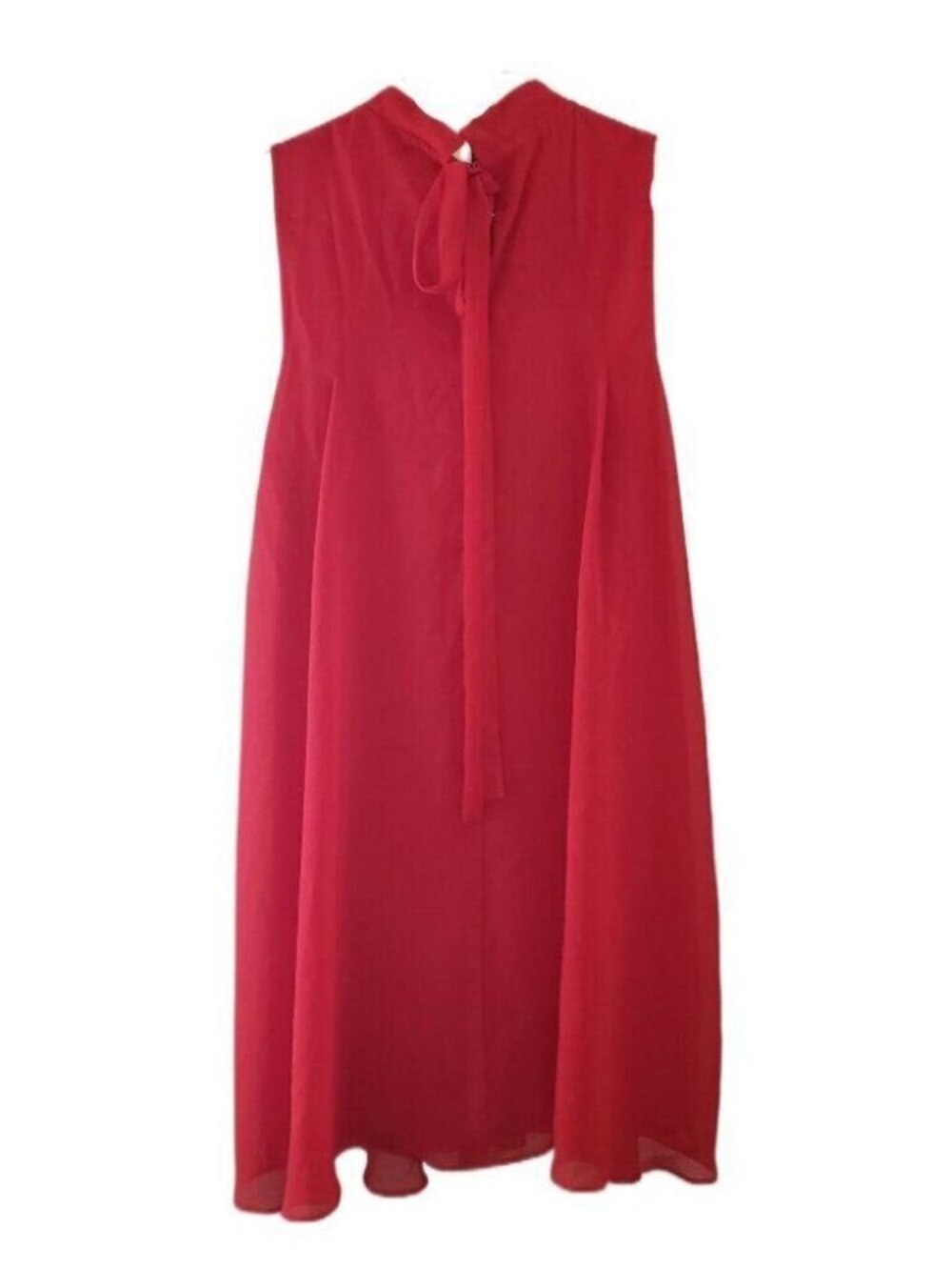 BCBGeneration Red Sleeveless Swing Dress